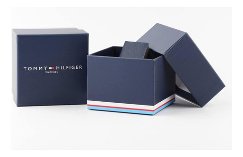 Reloj Tommy Hilfiger Hombre Adrian 1710467 Cuero Azul