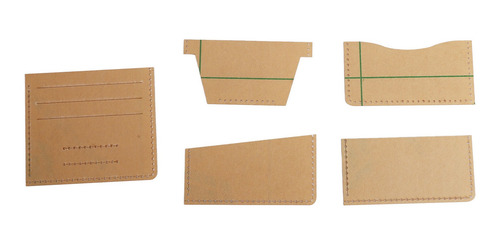 Plantilla De Piel Acrílica, 13 Unidades, Cartera Transparent