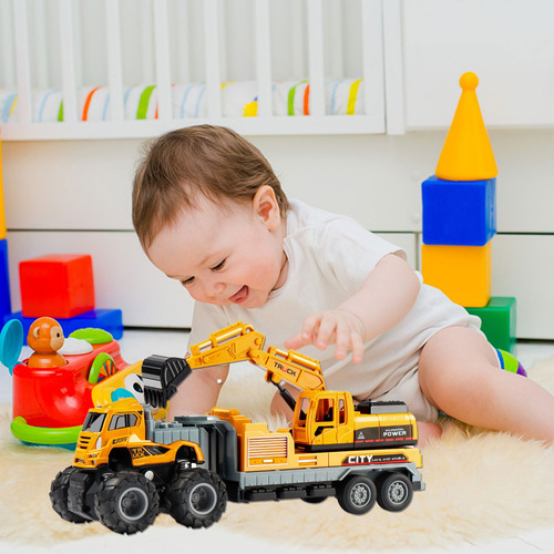 Excavadora De Cuatro Ruedas O Alloy Engineering Vehicle Chil