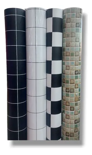 comprar Vinilo Autoadhesivo Duracal Azulejos 1.22m X 1m Rollo