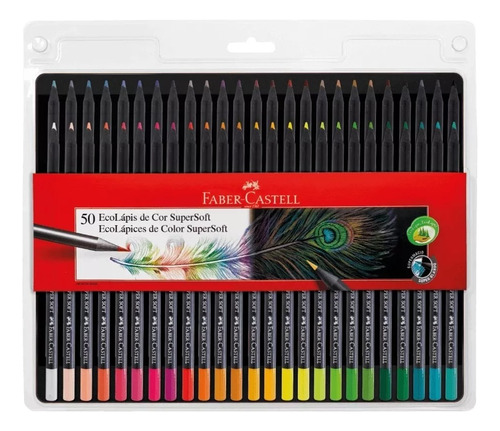 Lápices De Colores Supersoft Faber Castell X 50 