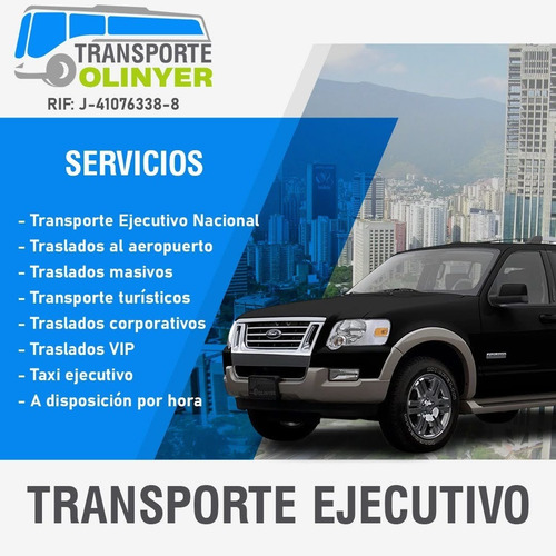 Imagen 2 de 10 de Servicio De Transporte Ejecutivo Privado En Caracas