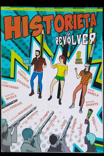 Historieta Revolver Tomo 1 Vol 3 - Varios Autores