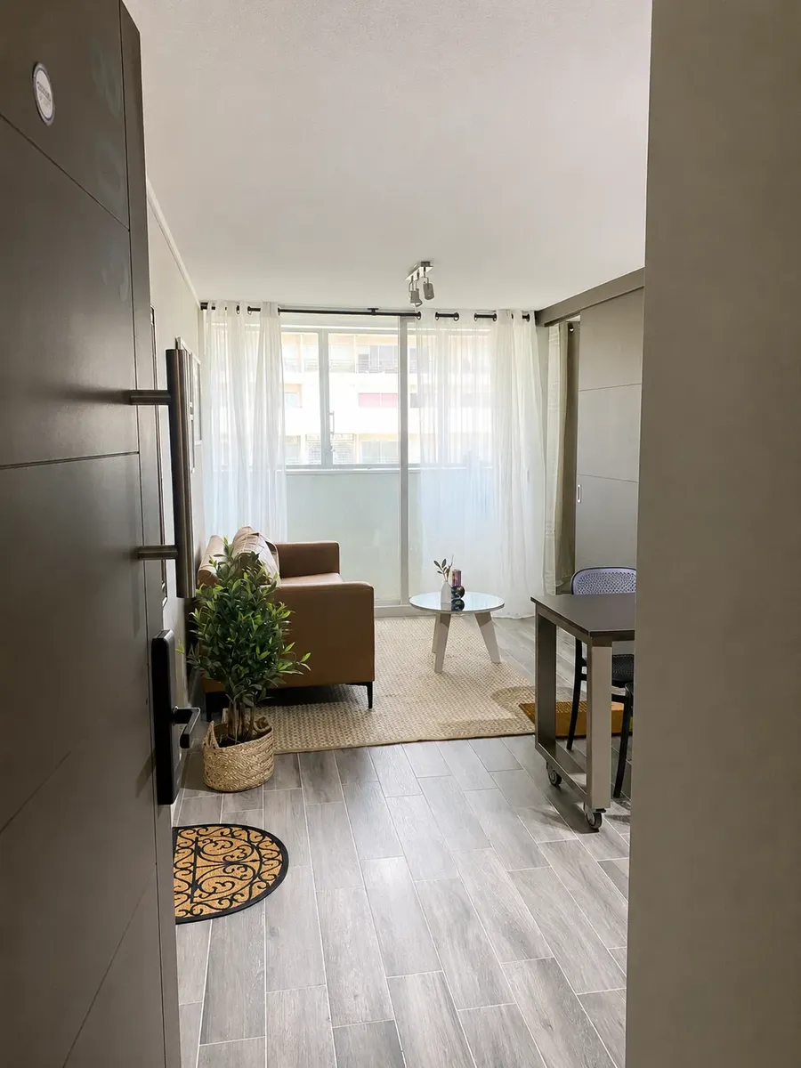 Imagen 3 de 13 de Departamento 1 Dormitorio 1 Baño En Ñuñoa Full Amoblado