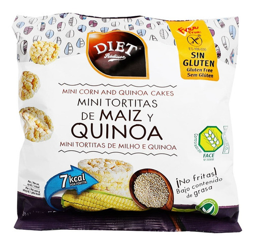 Mini Tortitas Diet Radisson De Maíz Con Quinoa