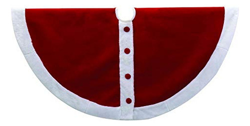 Kurt S. Adler 48-inch Rojo Y Blanco Santa Suit Design J6vfm