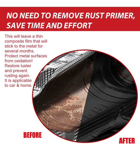 P Metal Rust Remover Pintura Metálica A Base De Agua Rust In