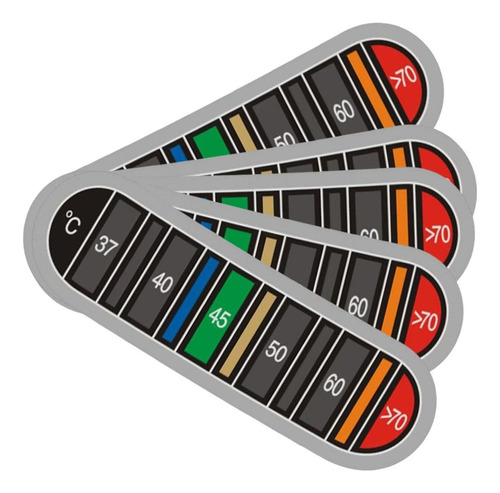 Tiras De Temperatura Adhesivas Para Termómetro De