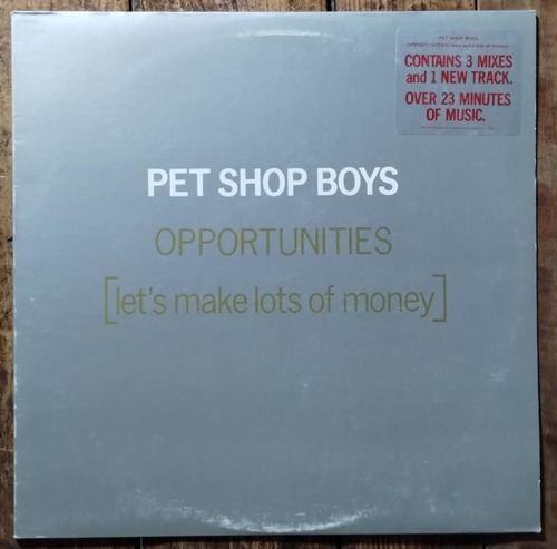 Pet Shop Boys Opportunities (let´s Mak..) Vinilo 12 Usa 1986