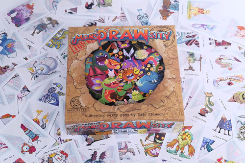 Juego De Dibujo Monstruosidad Top Secret - 8 Piezas