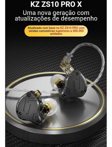 Audífonos Kz Acoustics Zs10 Pro X