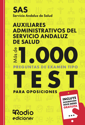Libro Auxiliares Administrativos Del Servicio Andaluz De ...