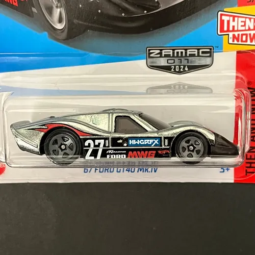Hot Wheels '67 Ford Gt40 Mk.iv (2024) Zamac