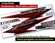 Comprar Kit De Calcos Original Honda Biz C 105 - 2010