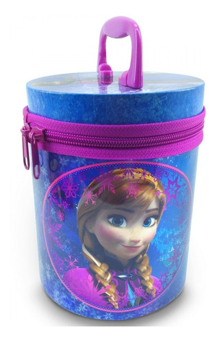 Imagem 2 de 2 de Boneca Chaveiro Frozen Ana Na Lata Taimes Bnk06-fz2