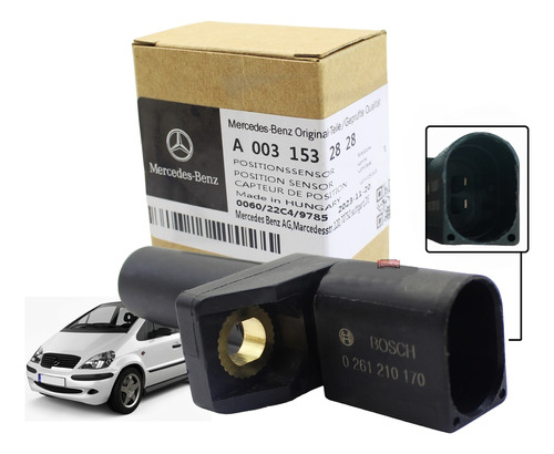 Sensor Rotação Mercedes Classe A 160 E 190 Cód. A0031532728