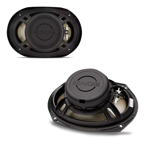 Kit Fácil Bravox 6x9 + 6 Alto Falante 240w Rms Linha X