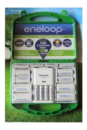Panasonic Eneloop Baterías Recargables Kit Aa Y Aaa