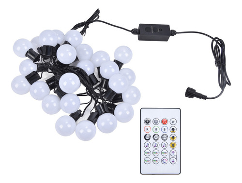 T Guirnalda De Bombillas Tipo Globo G40 De 25 Led, 16,4