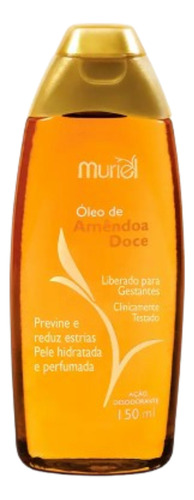 Óleo Corporal Amêndoa Doce + Avelã 150ml Muriel