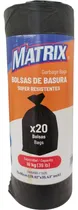 Comprar Paquete De Bolsas De Residuos Resistentes Matrix 18kg 20 Und