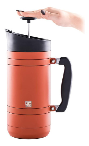 Prensa De Café Acero Inoxidable Aisladotecnología Bru-stop