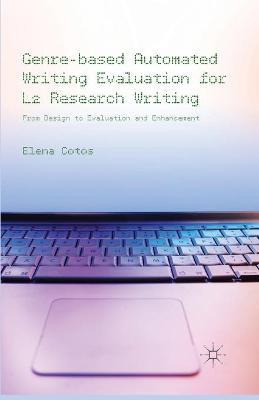 Libro Genre-based Automated Writing Evaluation For L2 Res...