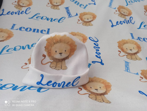 Kit De Bienvenida Personalizado Para Bebé - 2 Piezas
