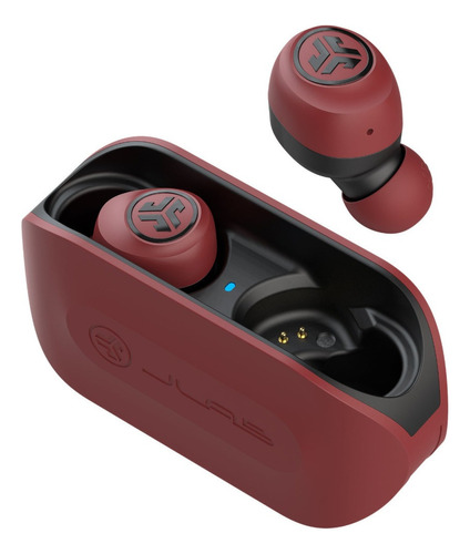 Jlab Go Air Tw Fones De Ouvido Esportivos Bluetooth 5.0 Ip44 Cor Vermelho-cerâmica & Preto (ceramic-red & Black)