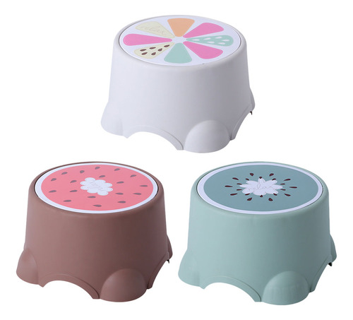 Mesa De Comedor Con Taburete Bajo Step For Kids, 3 Unidades