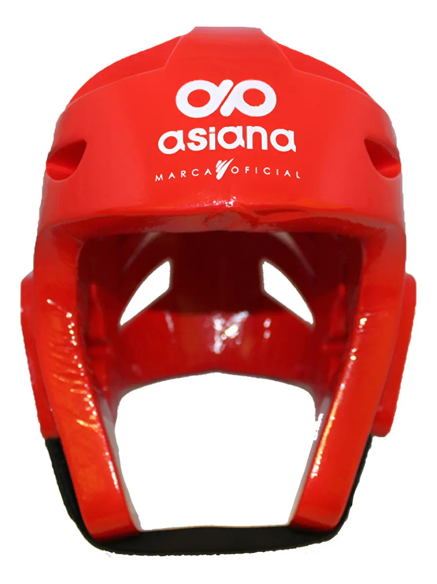 Careta Abierta Asiana Color Rojo Zul Talla S