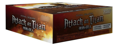 Funko Box: Attack On Titan: Caixa de colecionador da temporada final