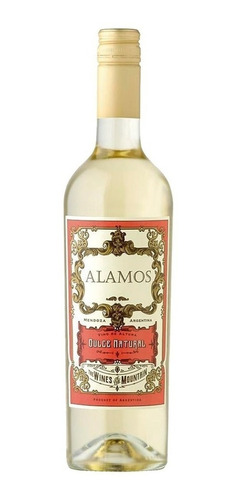 Vino Alamos Dulce Natural 750ml - Pack X 6