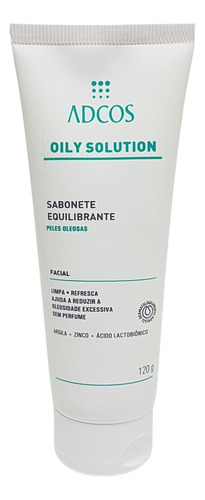 Oily Solution Sabonete Equilibrante 120g Adcos Tipo de pele Oleosa