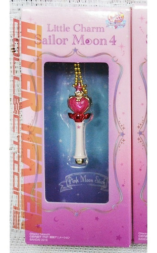 Imagen 2 de 4 de Sailor Moon - Little Charm - Chibi Moon Pink Moon Stick