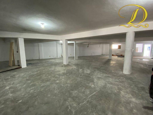 Imagem 8 de 19 de Salão Para Alugar, 1850 M² Por R$ 14.000,00/mês - Boqueirão - Praia Grande/sp - Sl0001