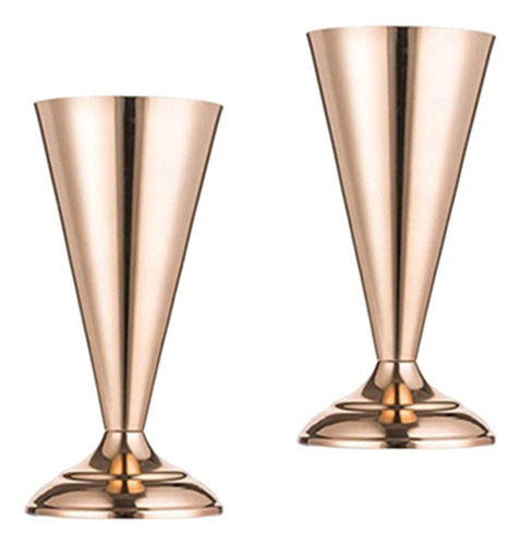 2 Peças De Vaso De Flores De Peça Central De 25cm