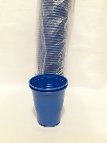 Vaso Descartable Azul 180cc X 100u