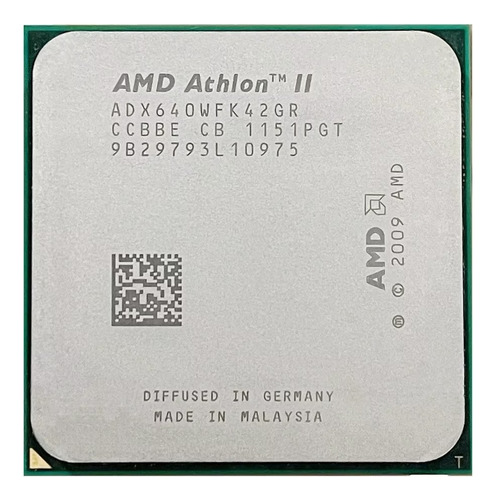 Procesador De Cpu Amd Athlon X4 640 De 3,0 Ghz Socket Am3 De