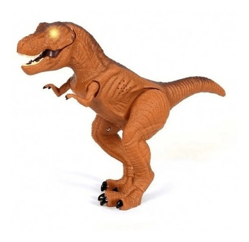 Imagen 3 de 5 de Dinosaurio Con Luz Y Sonido Juguete Original Niños Muñeco