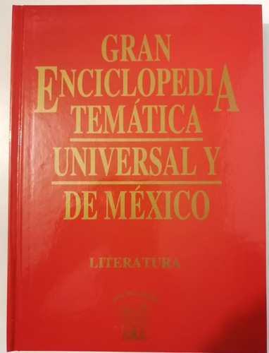 Enciclopedia De Literatura Universal 1 Tomo Con 500 Paginas 