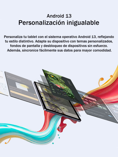 Tablet Twl 10.1 PuLG 64gb Memor Wifi Android13 Teclado Funda