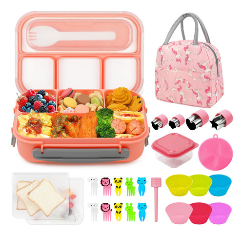 Haimst Lonchera Bento, 28 Piezas, Accesorios Para Ninos Y Ad