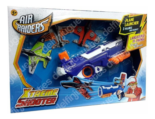 Air Raiders Xtreme Shooter Pistola Lanzadora De Aviones