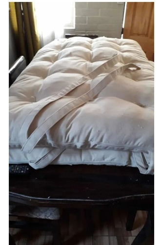 Imagen 4 de 6 de Colchón De Algodón Estilo Futon Japonés De 1 Plaza