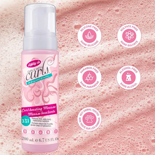 Dippity Do Mousse Para Mejorar Los Rizos Para Ninas - Paquet
