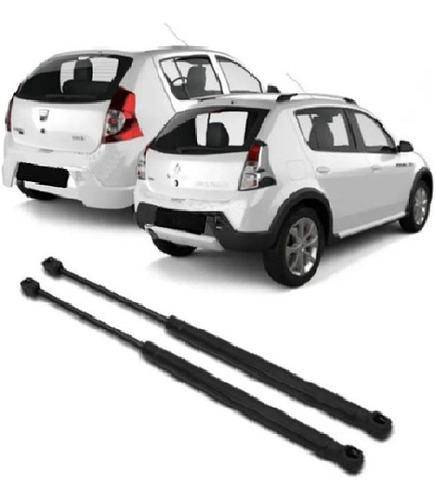 Kit 2 Amortiguadores Porton Baul Trasero Renault Sandero