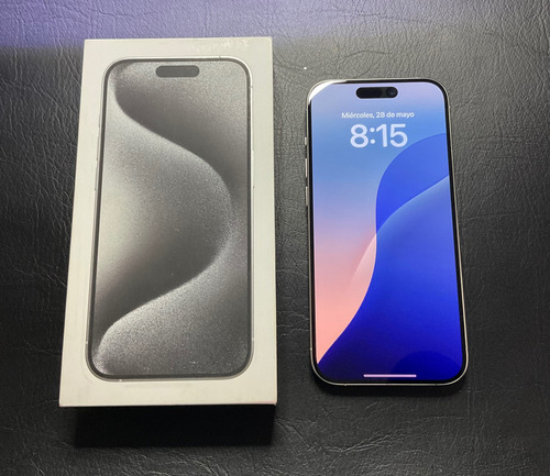 Iphone 15 Pro White Titanium 128 Gb Blanco