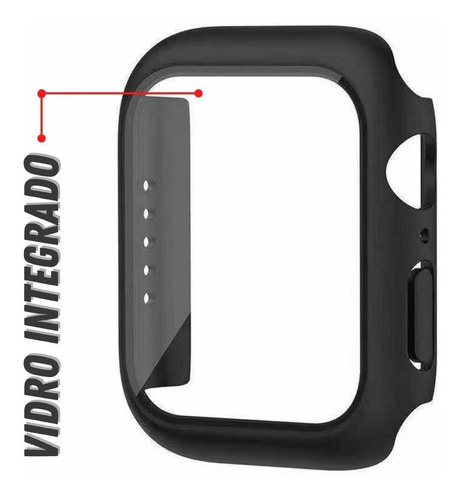Imagem 2 de 3 de Case De Proteção Integrado Para Apple Watch Série 7 41/45mm