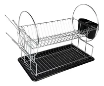 Comprar Escorredor De Pratos Preto 2 Andares 19 Pratos Maggiore